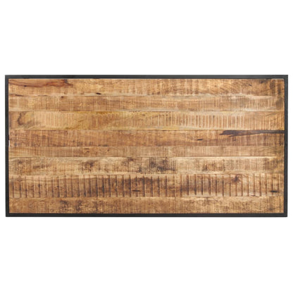 Esstisch 140 cm Raues Mangoholz