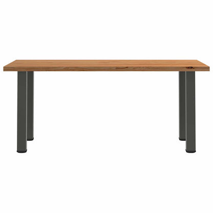 Esstisch Hellbraun 180x90x74 cm Massivholz Eiche Rechteckig