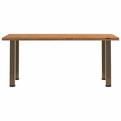 Esstisch Hellbraun 180x90x74 cm Massivholz Eiche Rechteckig