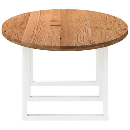 Esstisch Hellbraun 280x120x74 cm Massivholz Eiche Oval